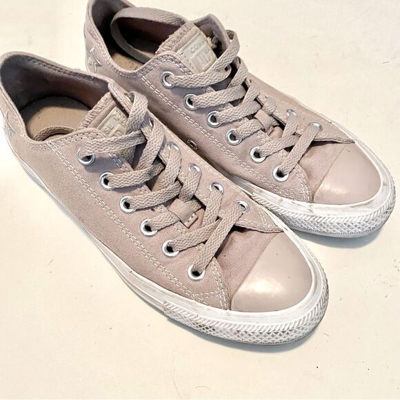 Converse Chuck Taylor low Top Dusty rose mauve stars sneakers women’s -7 - Picture 2 of 9